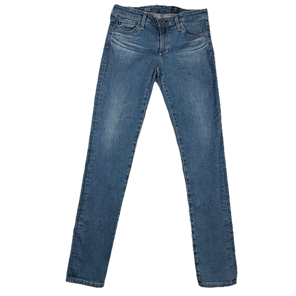 Adriano Goldschmied Jeans Women's 27R "The Stilt" Cigarette Leg Medium Wash‎